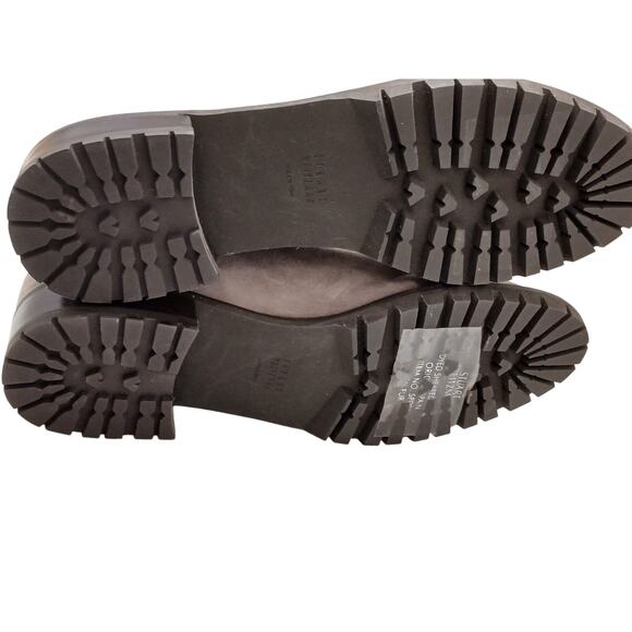 Stuart Weitzman Shearling Parka Over Knee Boots Sz 8 M Taupe Suede Leather 50/50 - Picture 7 of 14